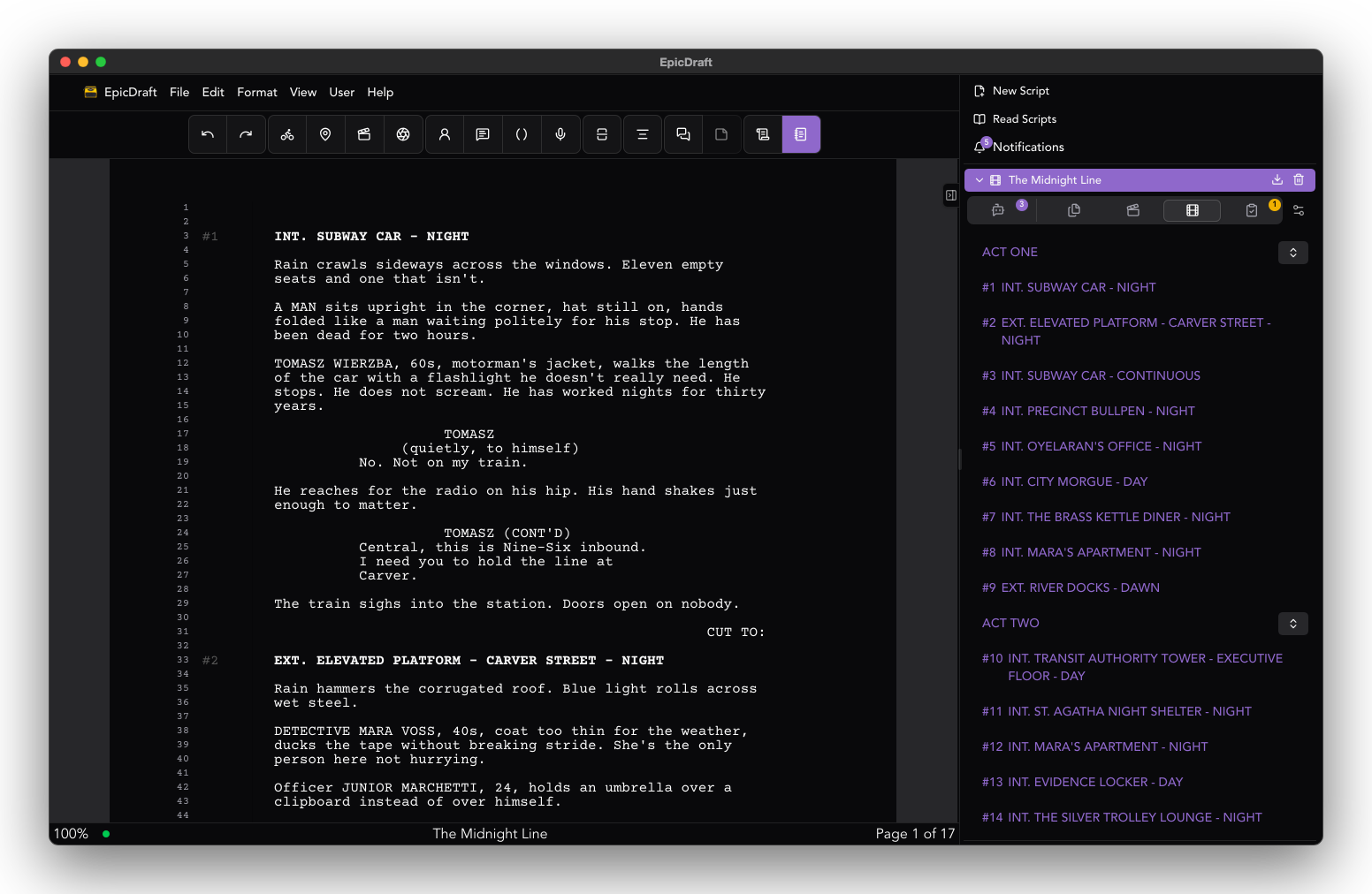 Beautiful, Focused Themes